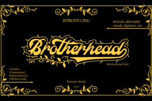Brotherhead: A Blackletter Typeface That Commands Digital Attention