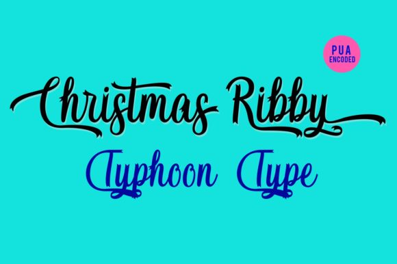 Christmas Ribby: A Handwritten Font for Editorial Warmth
