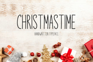 Christmastime Font: Holiday Style for Crafters