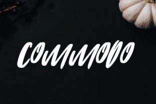 Commodo: A Script Handwritten Typeface for Modern Web Design