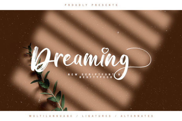 Dreaming Font: Why Marketers Need This Script Handwritten Typeface