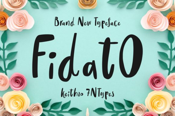 Fidato: A Bold Script Font That Elevates Small Business Branding