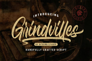 Grindvilles Duo: A Vintage Script Typeface Built for Brand Storytelling