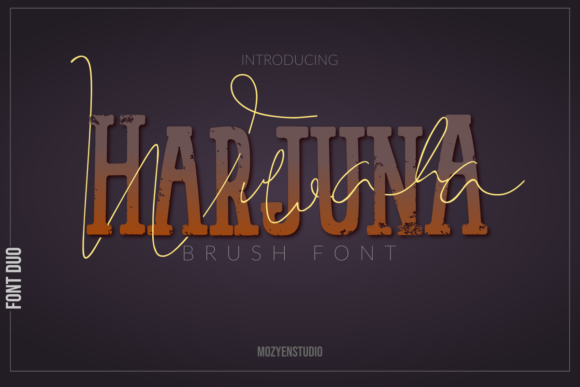 Harjuna: The Slab Serif Font That Made My Small Brand Feel Complete