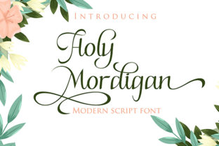 Holy Mordigan: A Script Font That Elevates Small Business Branding