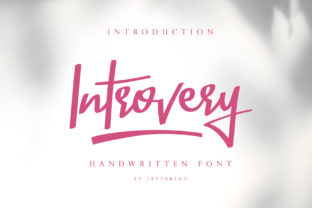 Introvery: A Script Font for Elegant Design