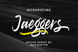 Jaeggers Font: A Handwritten Typeface for Makers