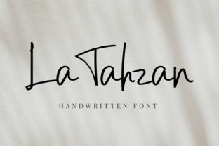 LaTahzan Font: Sweet Handwritten Charm for Business