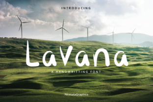 Lavana: A Handwritten Typeface for Digital Authenticity