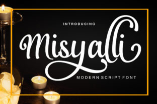Misyalli: A Romantic Script Font for Small Business Branding