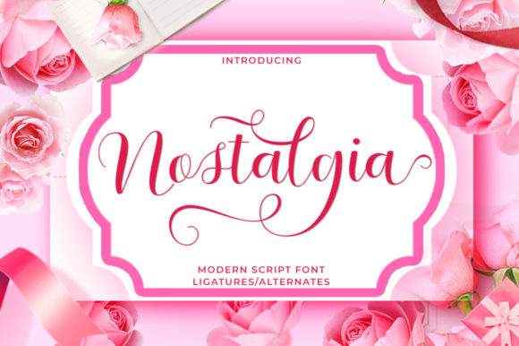 Nostalgia Script: A Handwritten Font for Makers