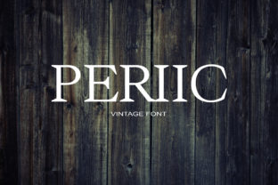 Periic: A Timeless Serif Font