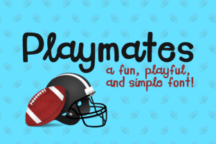 Playmates Font: A Friendly Sans Serif Option for Small Business Branding