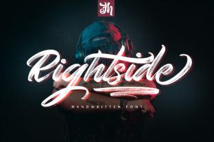 Rightside: A Handwritten Font That Energizes Web Design