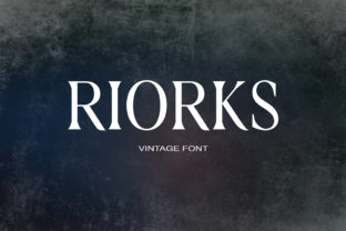 Riorks: A Bold Serif Font for Impactful Design