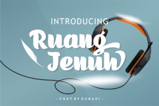 Ruang Jenuh: A Fresh Handwritten Font for Handmade Sellers and Product Creators