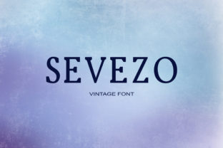 Sevezo: A Serif Font for Creative Design