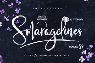 Smaragdines: A Script Font That Brings Editorial Warmth and Rhythm