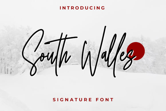 South Walles: A Script Font for Authentic Brand Content