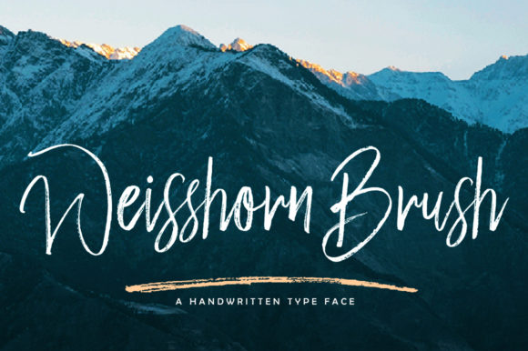 Weisshorn: A Script Font That Brings Adventure to Your Brand